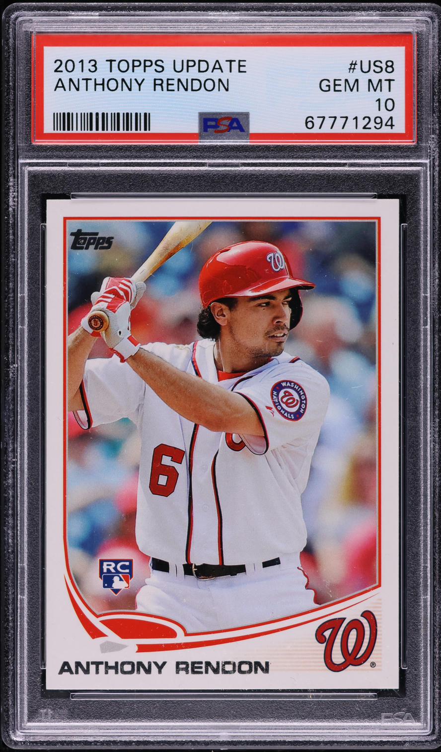 2013 Topps Update Anthony Rendon ROOKIE #US8 PSA 10 GEM MINT