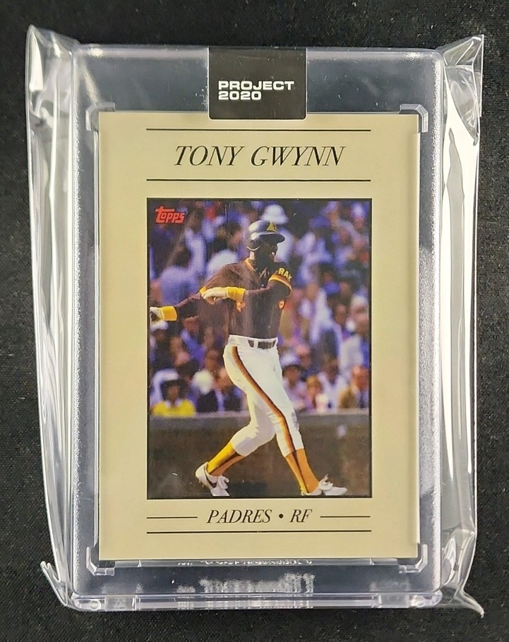 2020 Topps Project 2020 By Oldmanalan Tony Gwynn #16 MBA AUTH