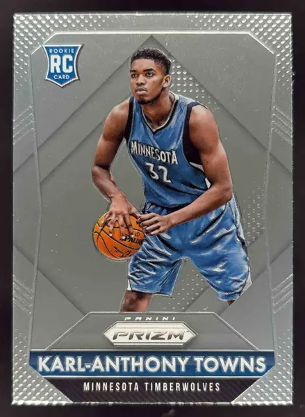 2015-16 Panini Prizm #328 Karl-Anthony Towns RC