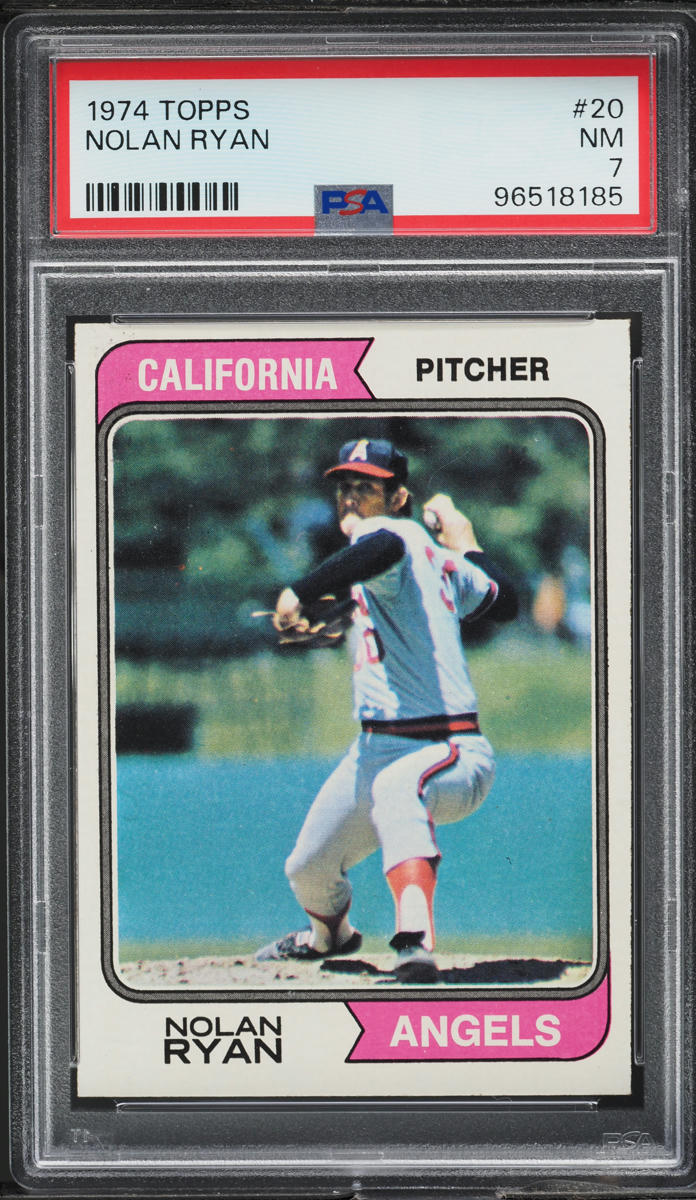 1974 Topps Nolan Ryan #20 PSA 7 NRMT