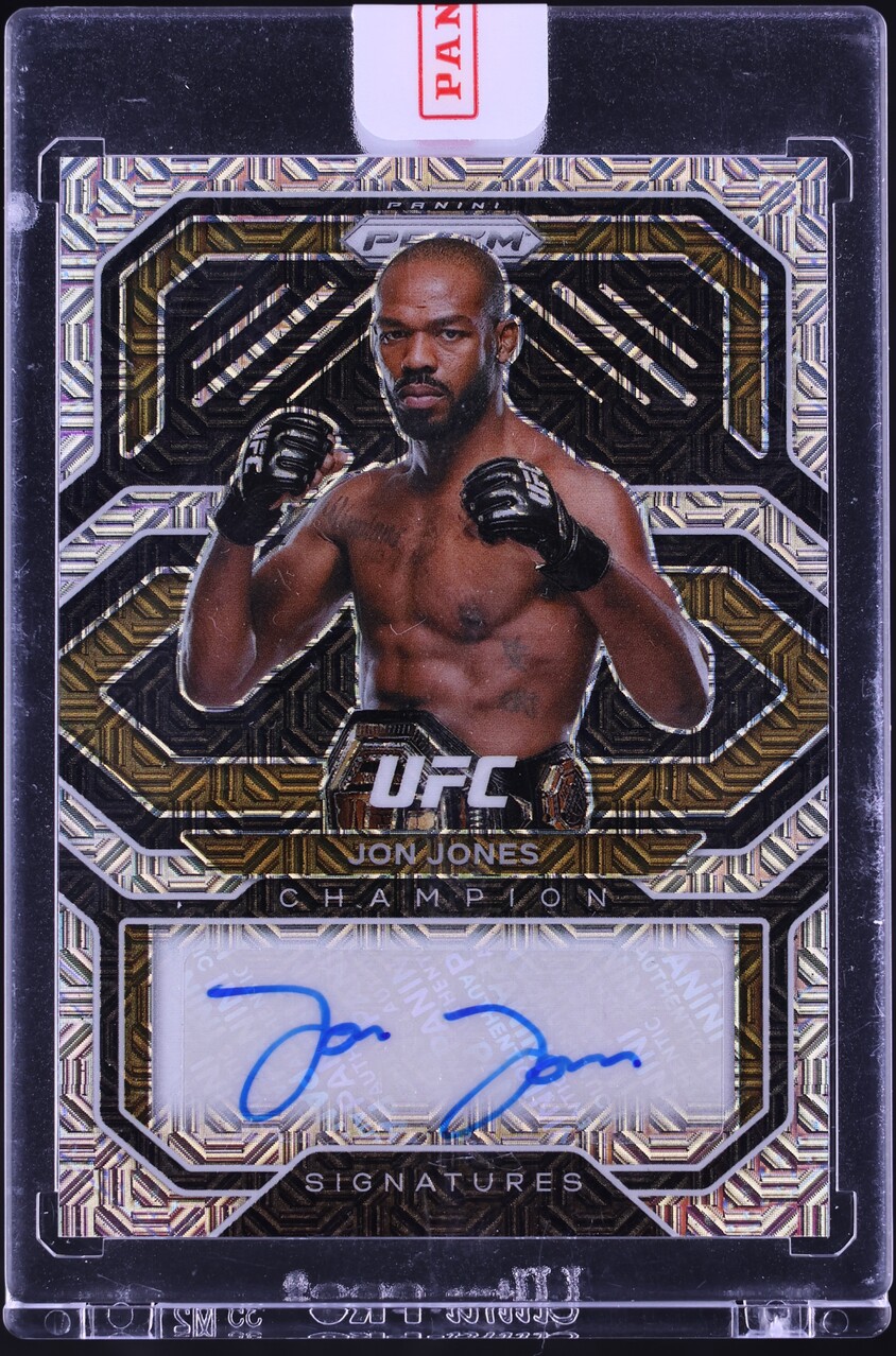 2021 Panini Prizm UFC Champion Mojo Jon Jones AUTO /25 #CS-JJN