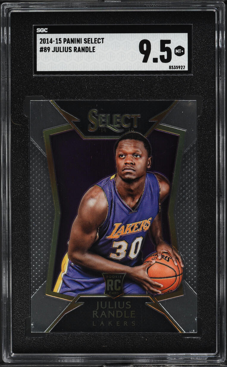 2014 Select Basketball Julius Randle ROOKIE #89 SGC 9.5 MINT+