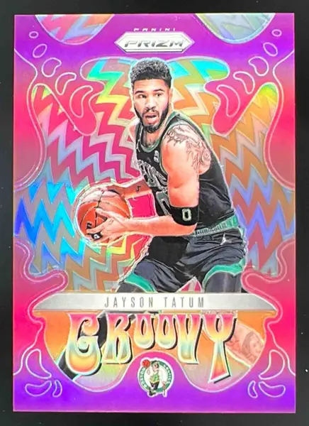 2024-25 Panini Prizm Groovy #30 Jayson Tatum