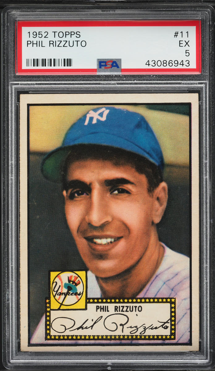 1952 Topps Phil Rizzuto #11 PSA 5 EX