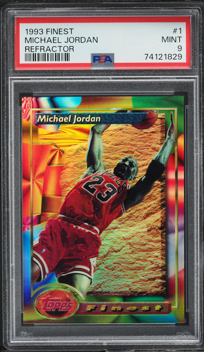 1993 Finest Refractor Michael Jordan #1 PSA 9 MINT