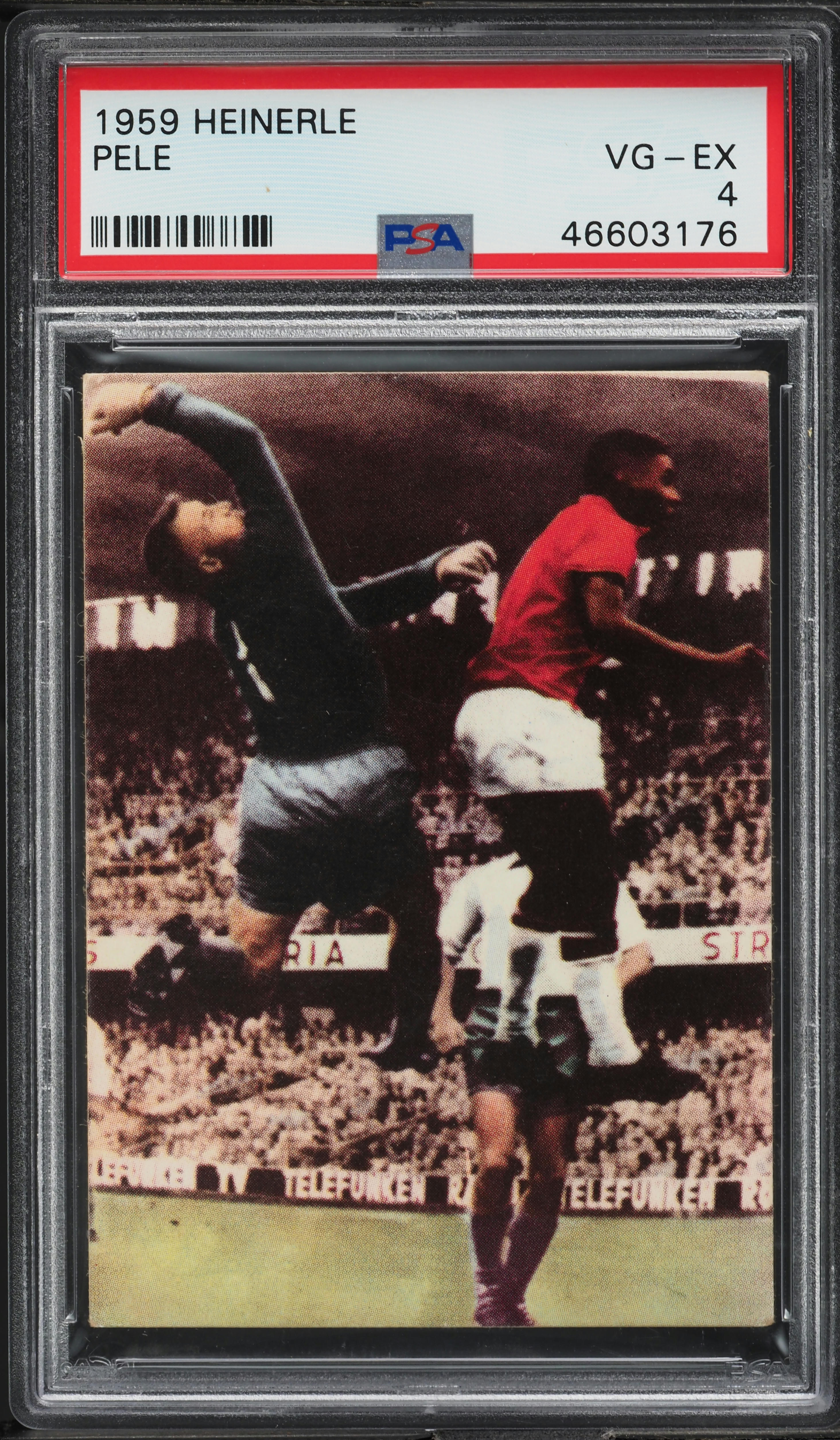 1959 Heinerle Soccer Pele ROOKIE PSA 4 VGEX