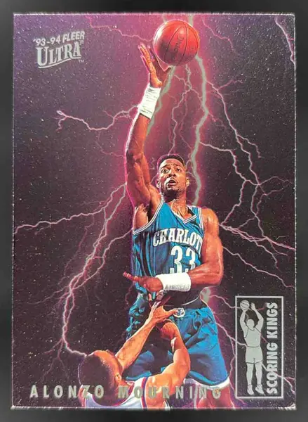 1993-94 Fleer Ultra Scoring Kings #7 Alonzo Mourning