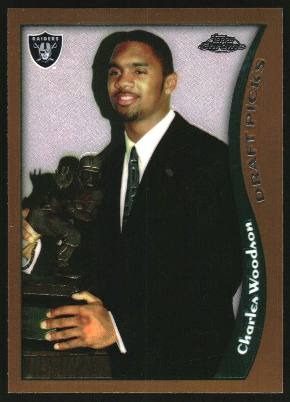1998 Topps Chrome #44 Charles Woodson RC