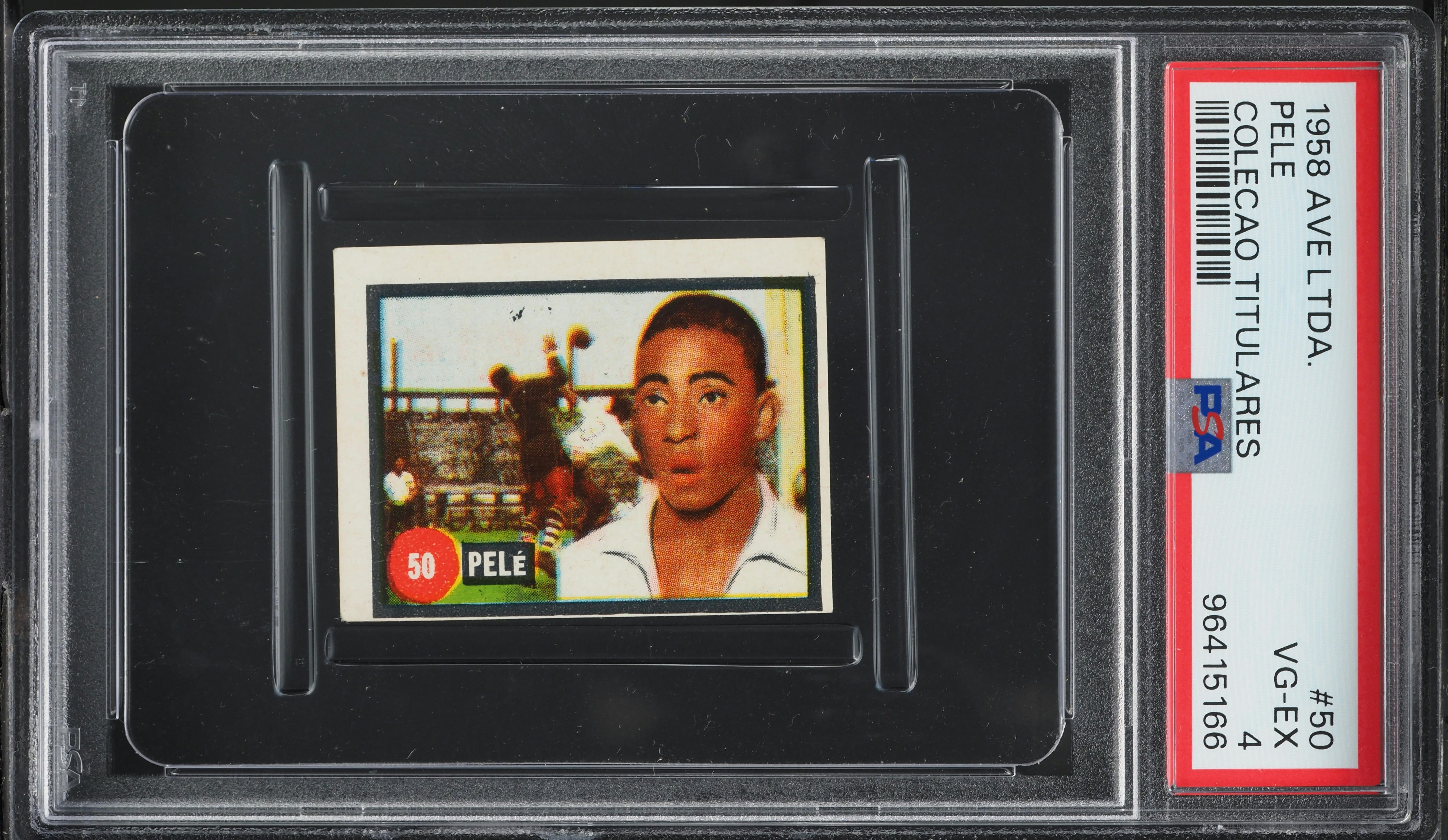 1958 Ave Ltda. Colecao Titulares Pele ROOKIE #50 PSA 4 VGEX