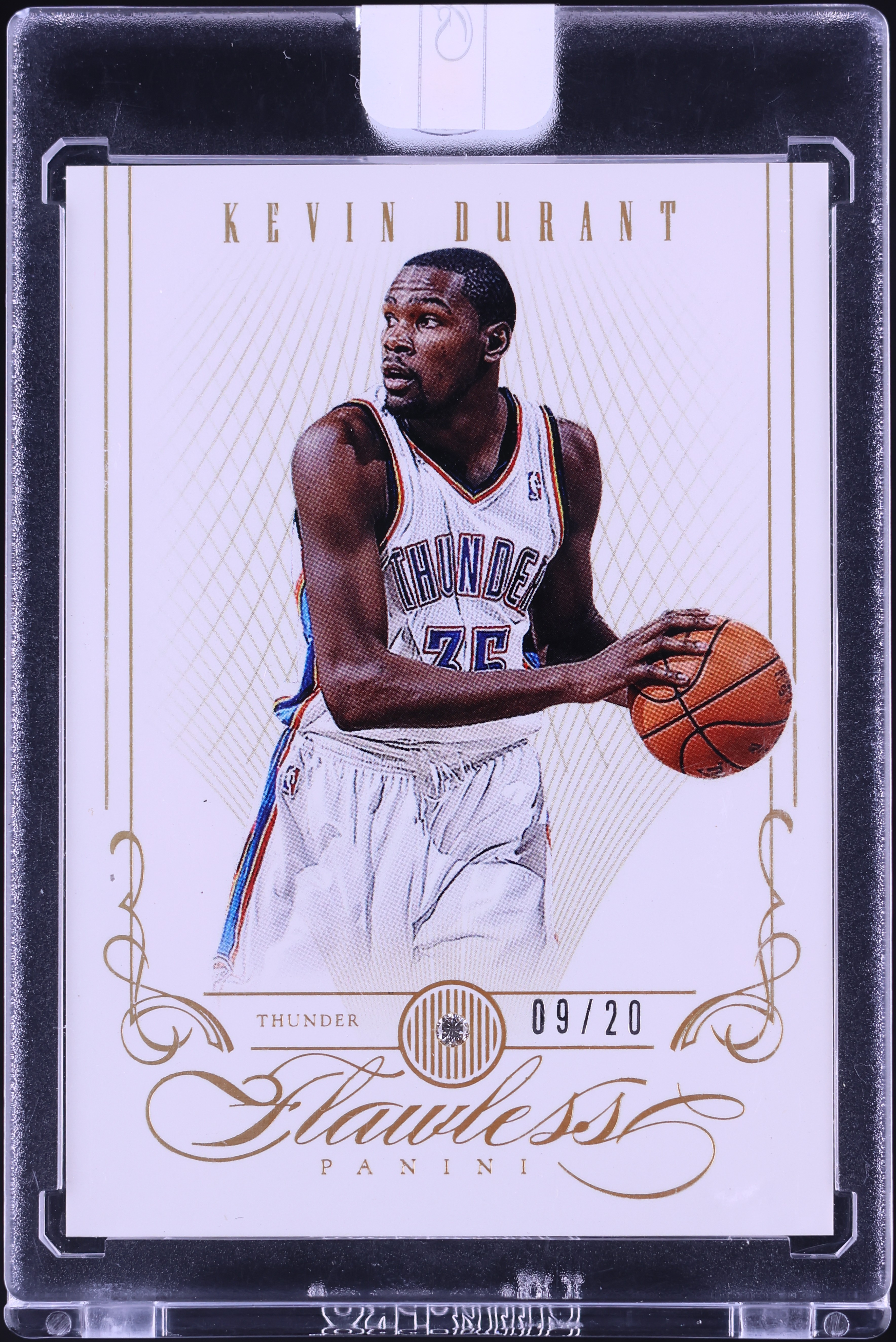 2012 Panini Flawless Diamond Gems Kevin Durant /20 #15
