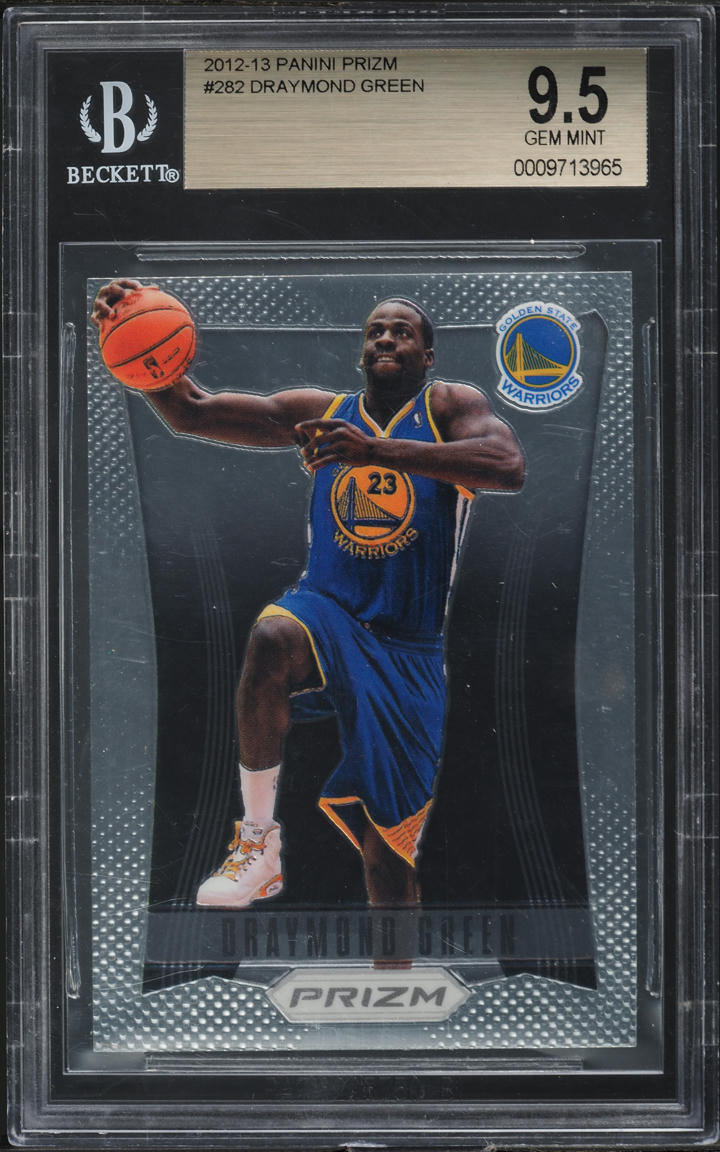 2012 Panini Prizm Draymond Green ROOKIE #282 BGS 9.5 GEM MINT