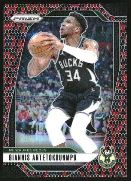 2024-25 Panini Prizm Snakeskin Prizm #85 Giannis Antetokounmpo