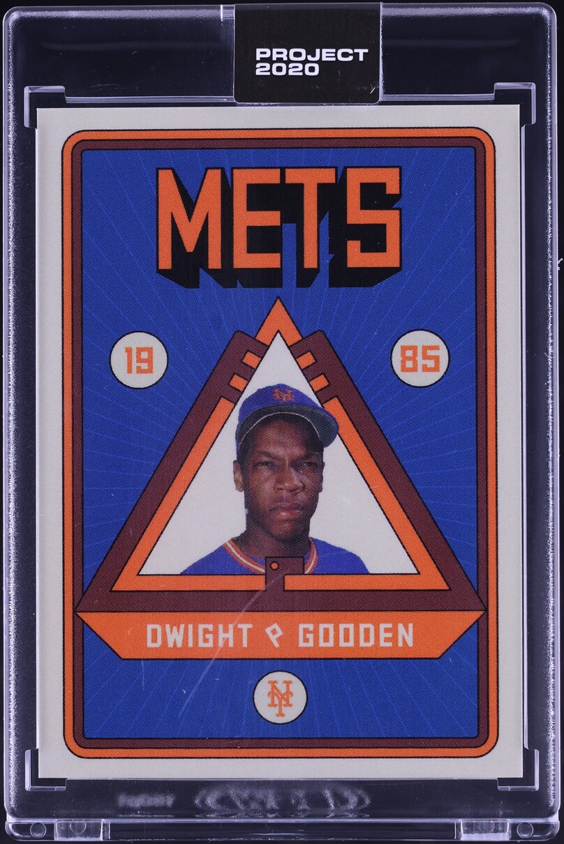 2020 Topps Project 2020 By Grotesk Dwight Gooden #106