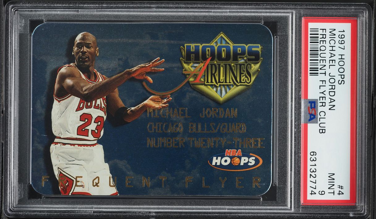 その他 JORDAN NBA Hoops Airlines Frequent Flyer Auction Prices Realized Basketball Cards 1997 HOOPS FREQUENT