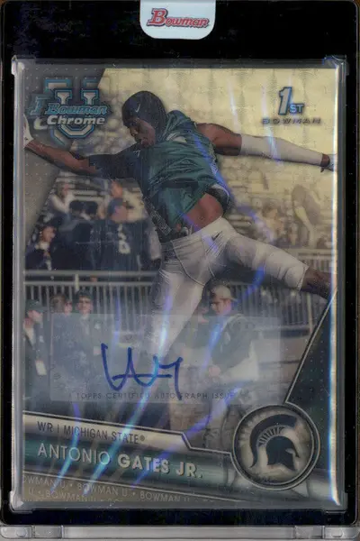 2023 Bowman University Chrome SuperFractor #174 Antonio Gates Jr. Auto 1/1
