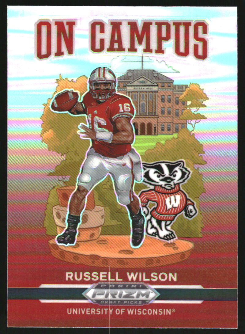 2021 Panini Prizm Draft Picks On Campus Russell Wilson