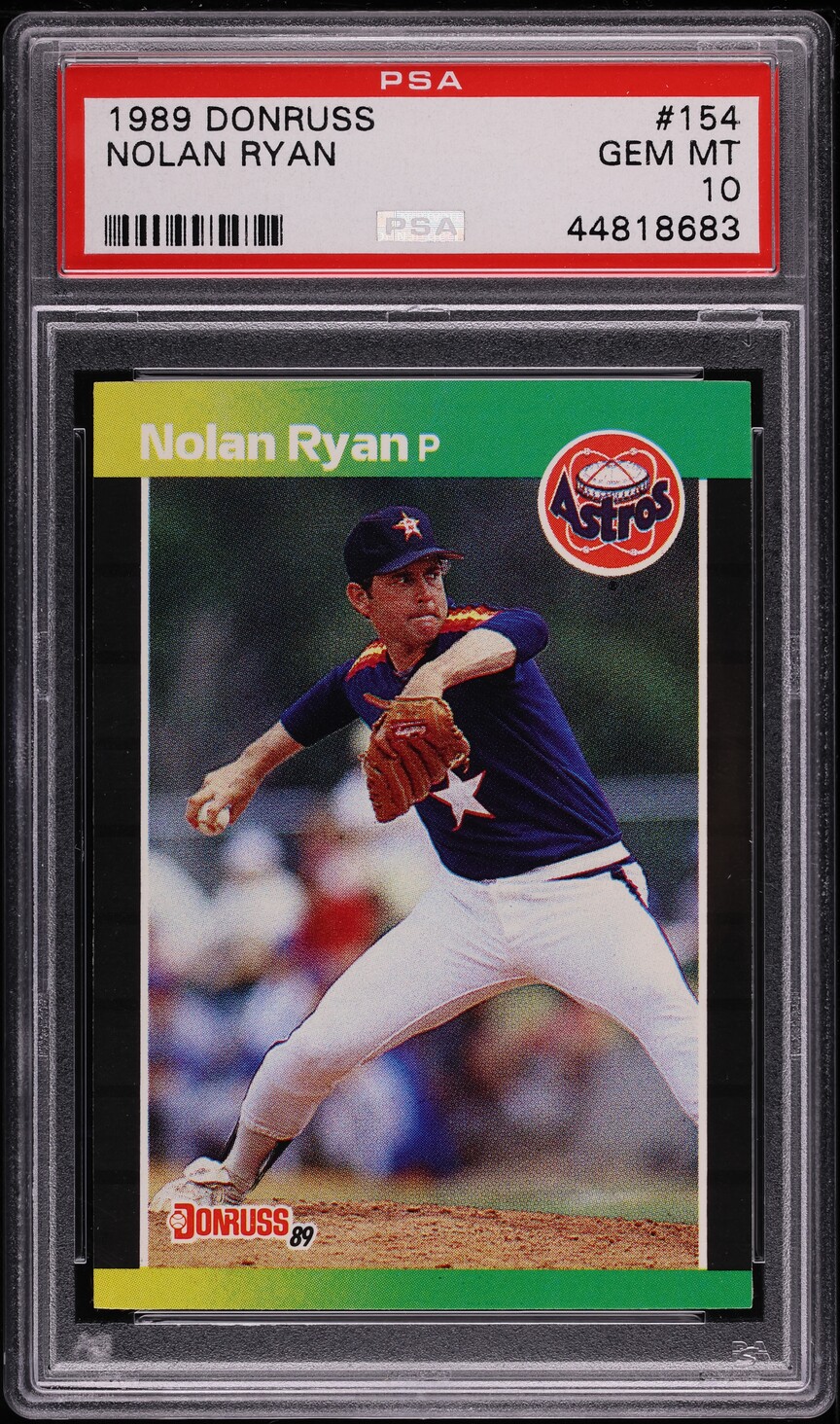 1989 Donruss Nolan Ryan #154 PSA 10 GEM MINT