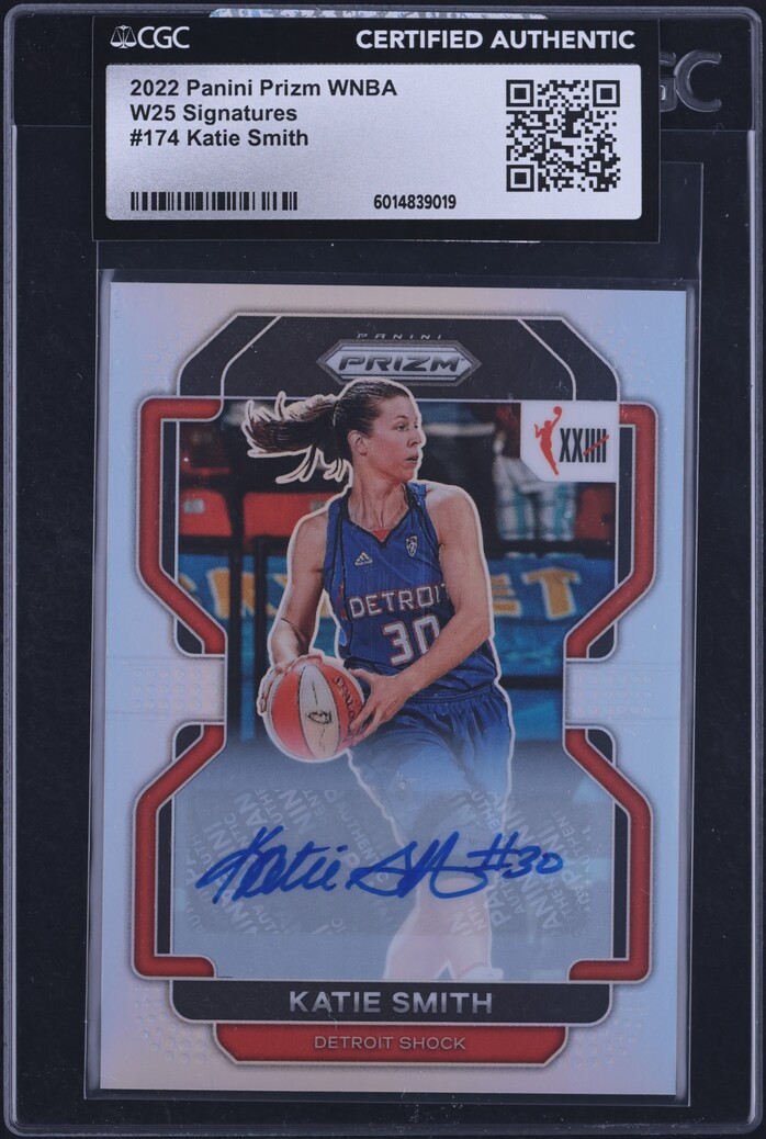 Katie Smith #174 2022 Panini Prizm WNBA W25 Prizms Signatures