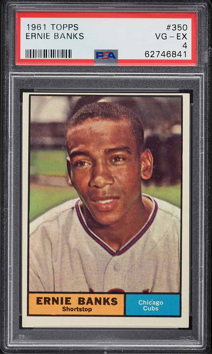 1961 Topps Ernie Banks #350 PSA 4 VGEX