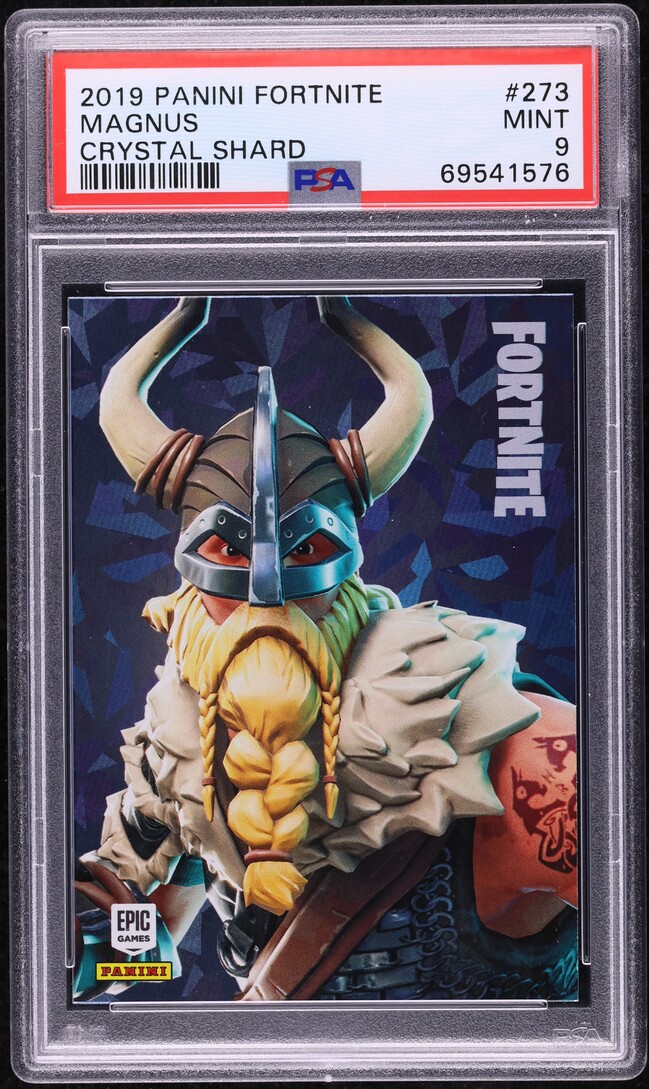 2019 Panini Fortnite Crystal Shard Magnus #273 PSA 9 MINT