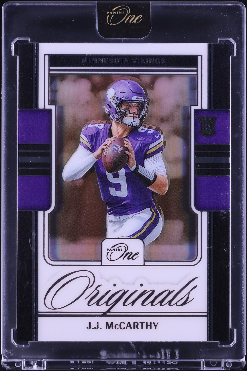 2024 Panini One Originals J.J. McCarthy ROOKIE #OO-JMY