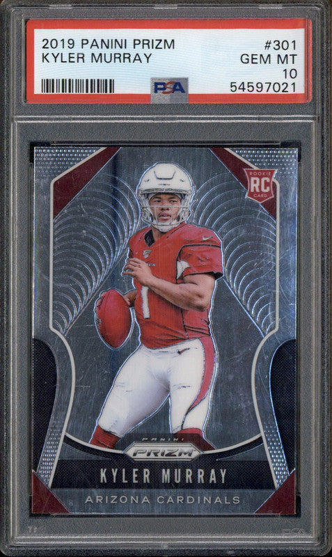 2019 Panini Prizm #301 Kyler Murray RC Rookie PSA 10