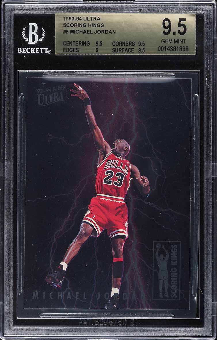 1993 Ultra Scoring Kings Michael Jordan #5 BGS 9.5 GEM MINT
