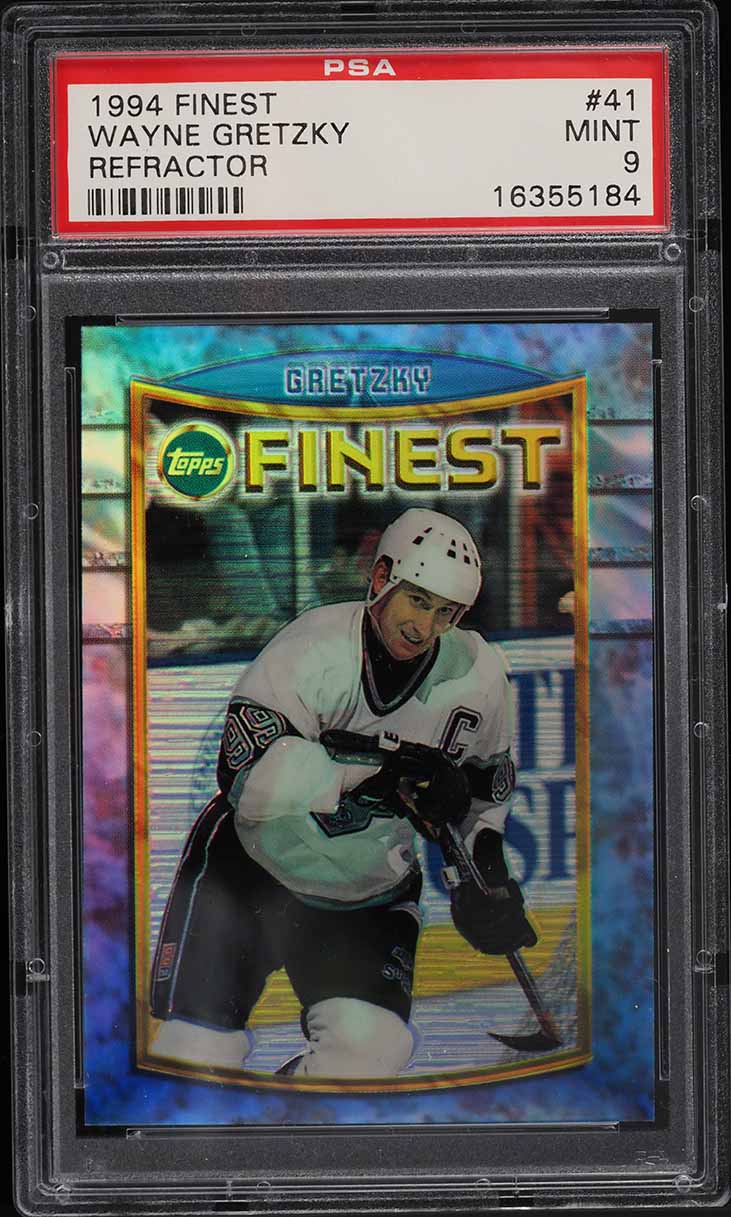 1994 Finest Refractor Wayne Gretzky #41 PSA 9 MINT