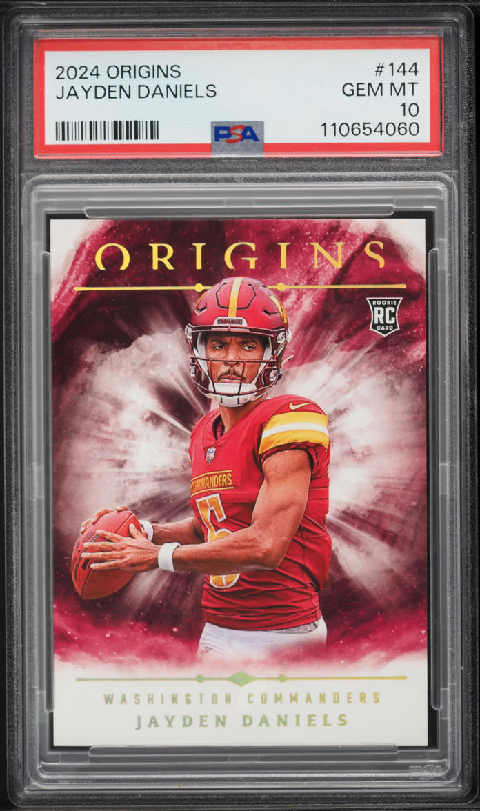 2024 Panini Origins Jayden Daniels ROOKIE #144 PSA 10 GEM MINT