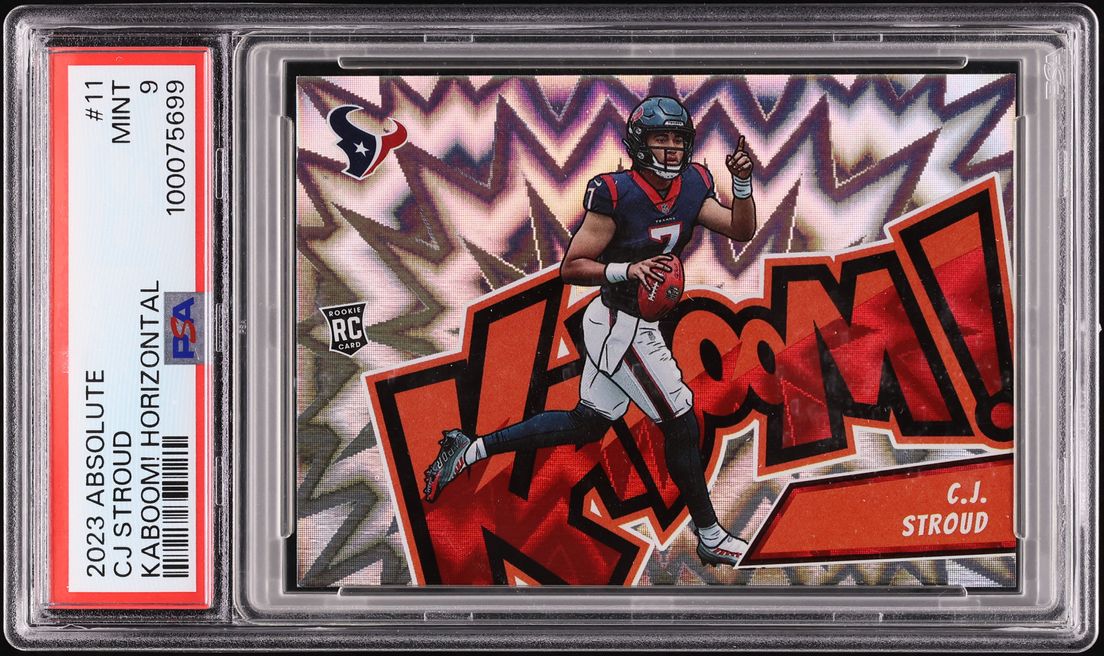 2023 Absolute Kaboom! Horizontal C.J. Stroud ROOKIE #11 PSA 9 MINT