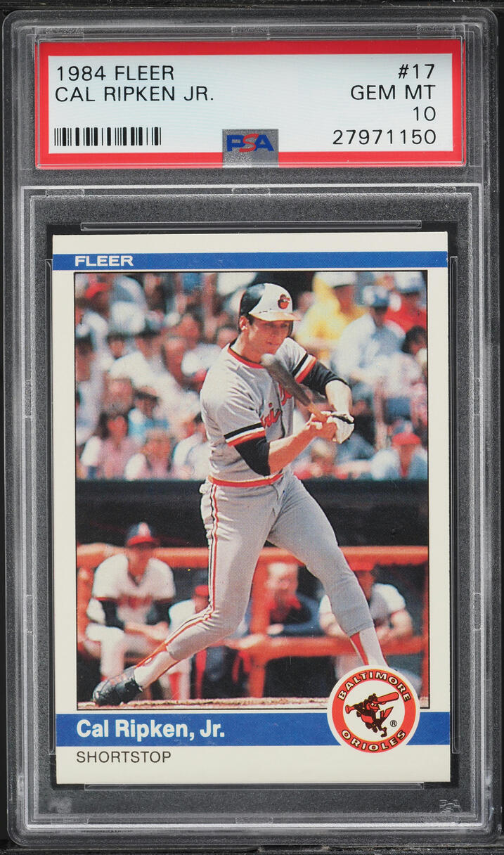 1984 Fleer Cal Ripken Jr. #17 PSA 10 GEM MINT