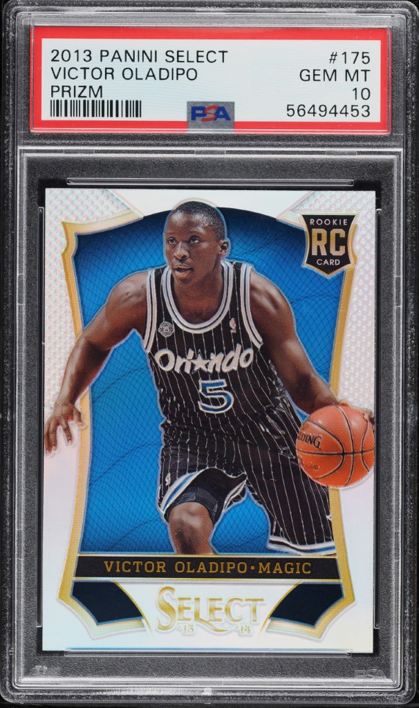 2013 Select Silver Prizm Victor Oladipo ROOKIE #175 PSA 10 GEM MINT