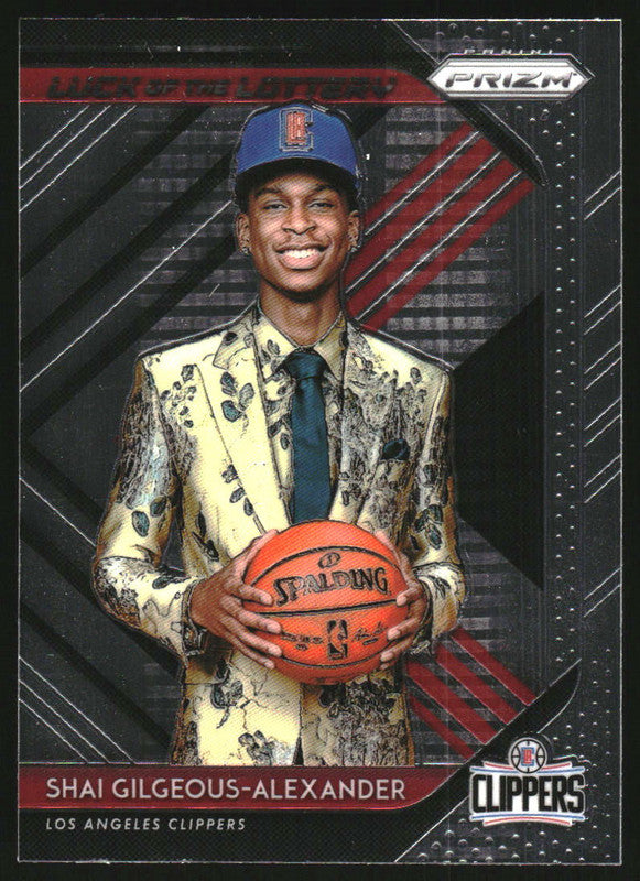 2018-19 Panini Prizm Luck of the Lottery #11 Shai Gilgeous-Alexander RC