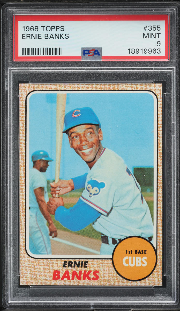 1968 Topps Ernie Banks #355 PSA 9 MINT