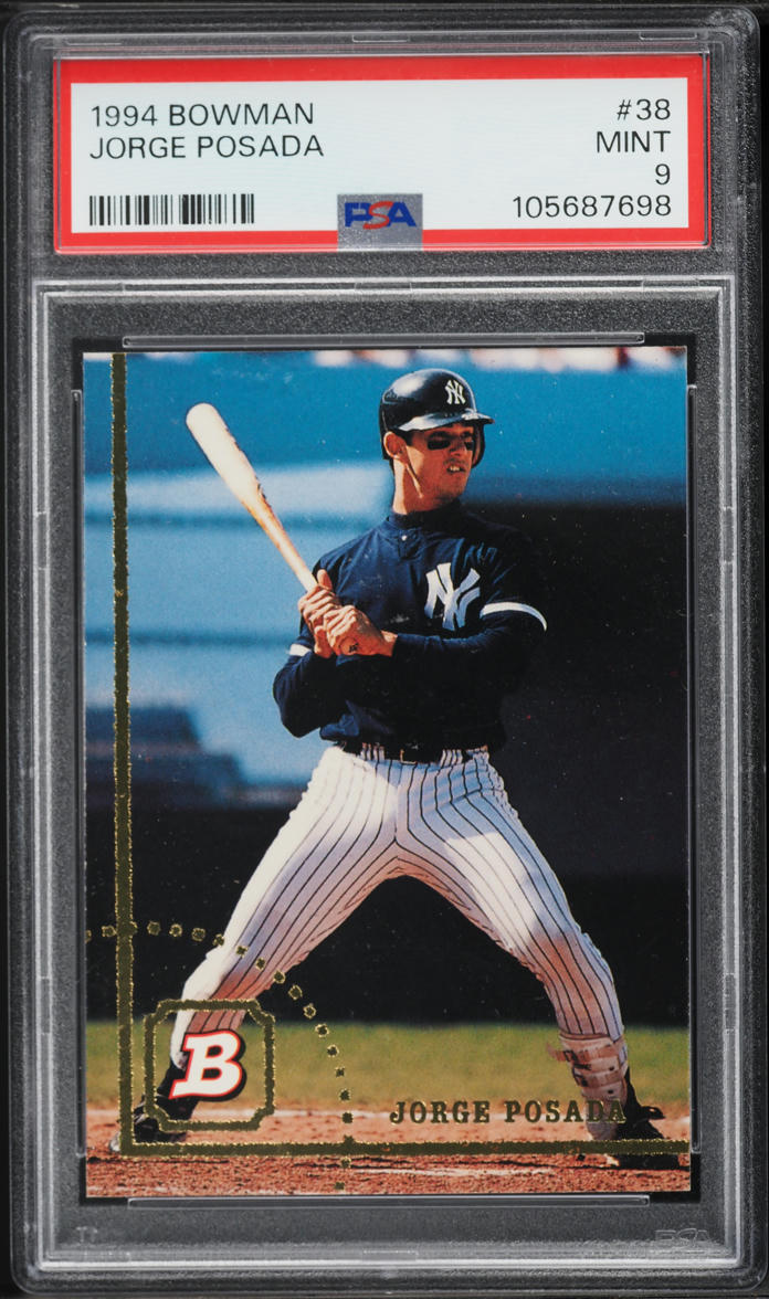 1994 Bowman Jorge Posada ROOKIE #38 PSA 9 MINT