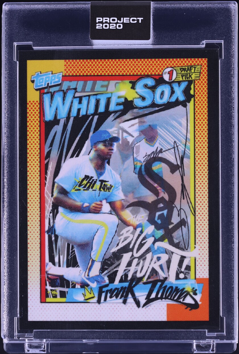 2020 Topps Project 2020 By King Saladeen Frank Thomas #213