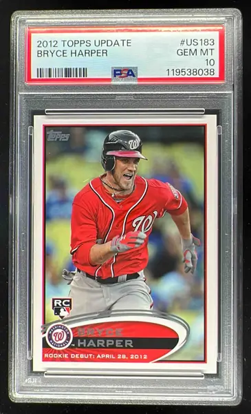2012 Topps Update #US183 Bryce Harper RC PSA 10