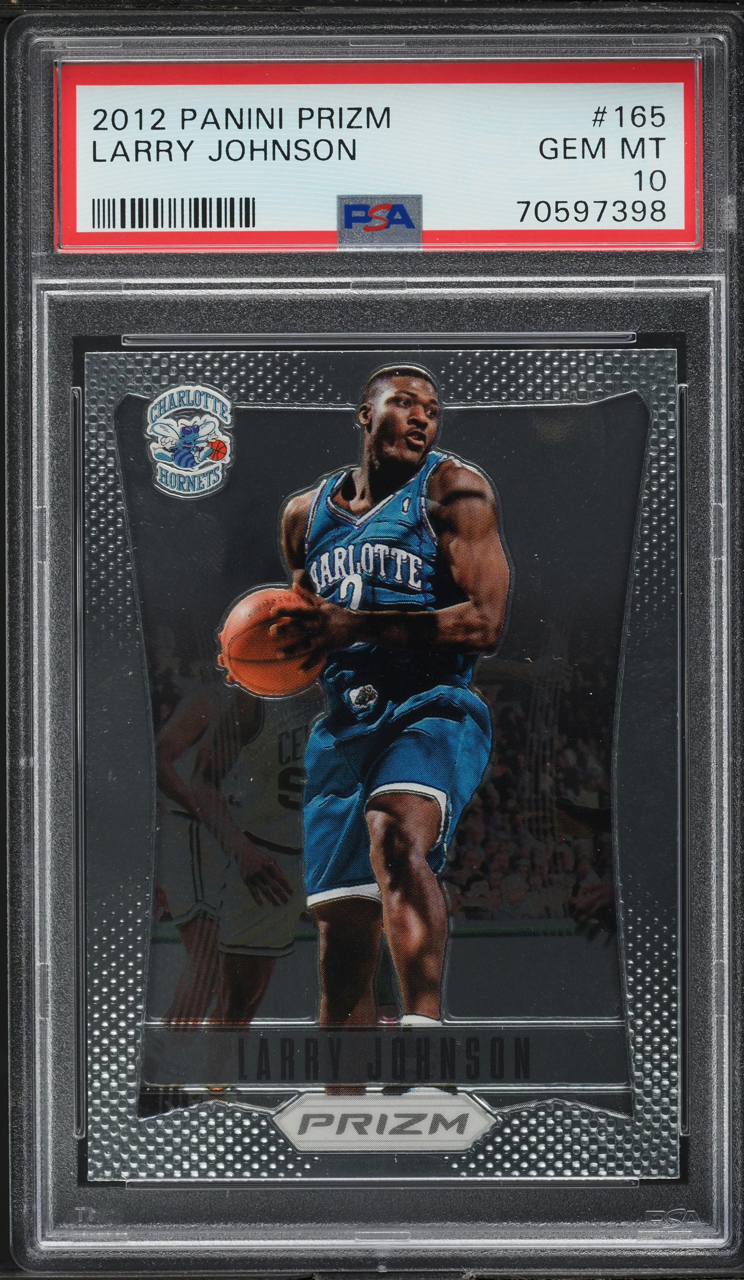 2012 Panini Prizm Larry Johnson #165 PSA 10 GEM MINT