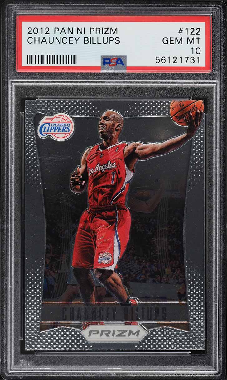 2012 Panini Prizm Chauncey Billups #122 PSA 10 GEM MINT