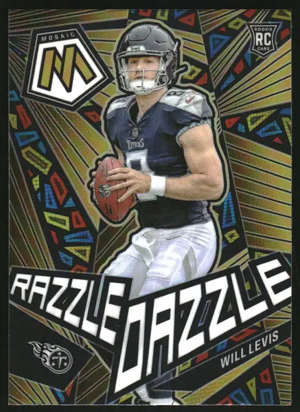 2023 Panini Mosaic Razzle Dazzle #RD-18 Will Levis RC