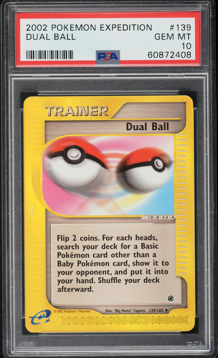 2002 Pokemon Expedition Dual Ball #139 PSA 10 GEM MINT