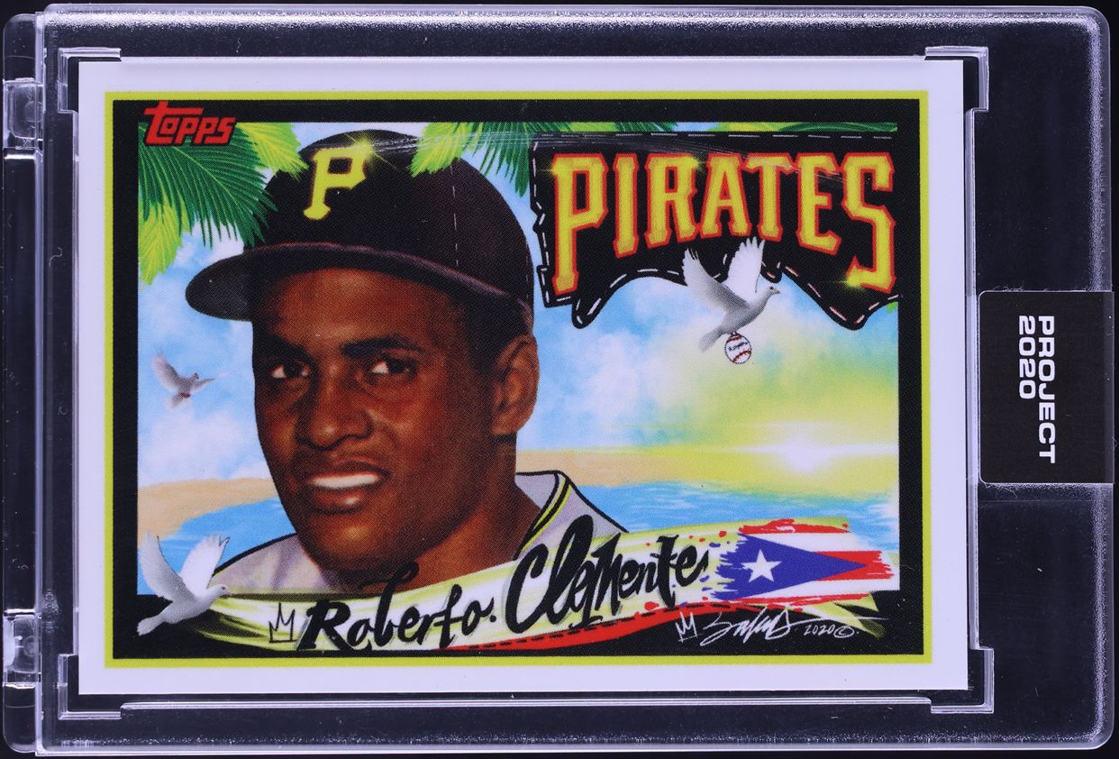2020 Topps Project 2020 By King Saladeen Roberto Clemente #154