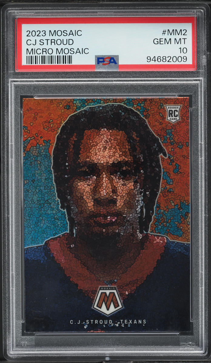 2023 Panini Mosaic Micro Prizm C.J. Stroud ROOKIE #MM-2 PSA 10 GEM MINT