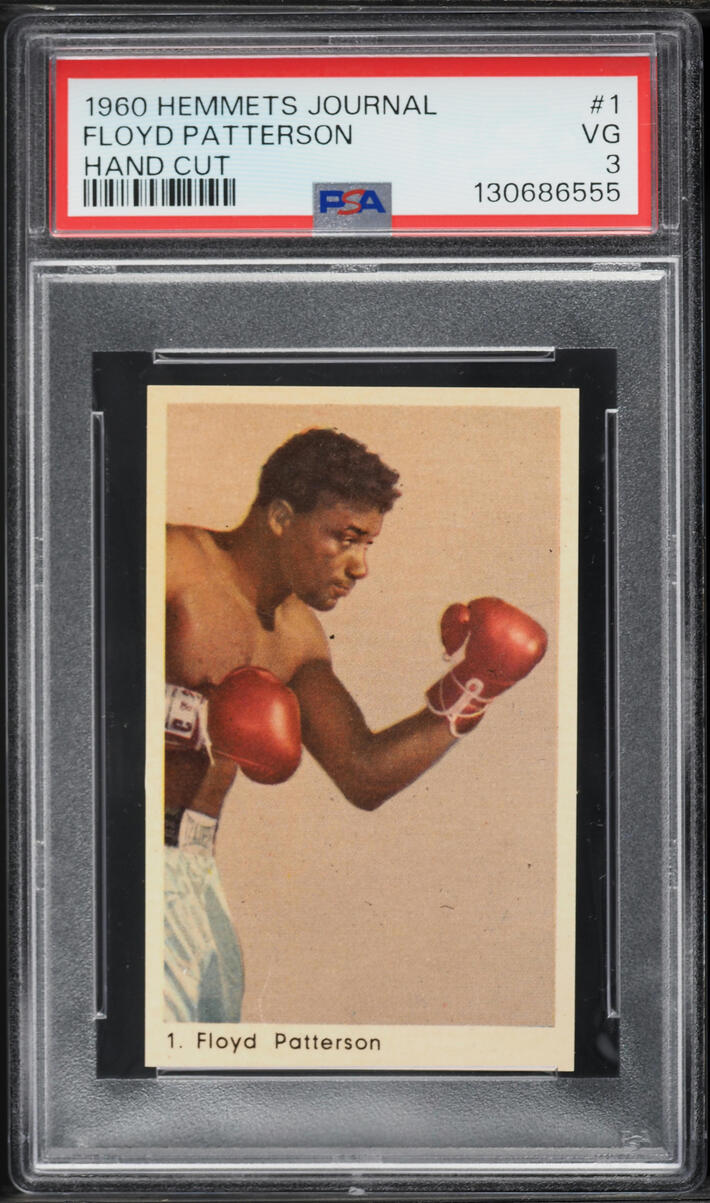 1960 Hemmets Journal Floyd Patterson #1 PSA 3 VG