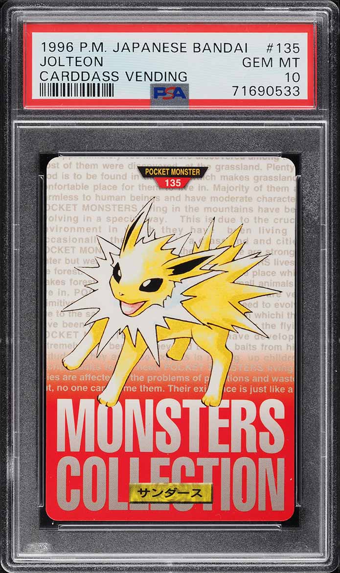 Jolteon PSA 10