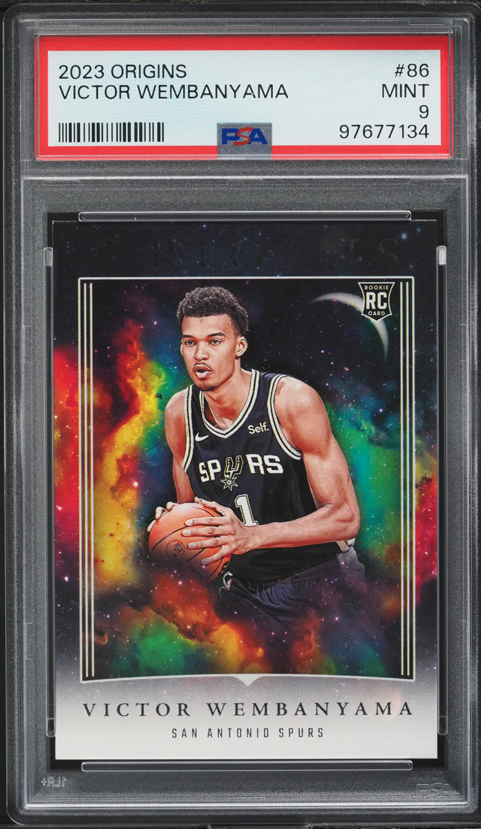 2023 Panini Origins Victor Wembanyama ROOKIE #86 PSA 9 MINT