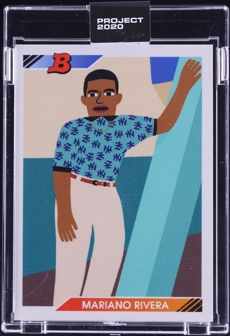2020 Topps Project 2020 By Keith Shore Mariano Rivera #72