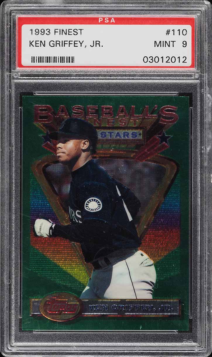 1993 Finest Ken Griffey Jr. #110 PSA 9 MINT