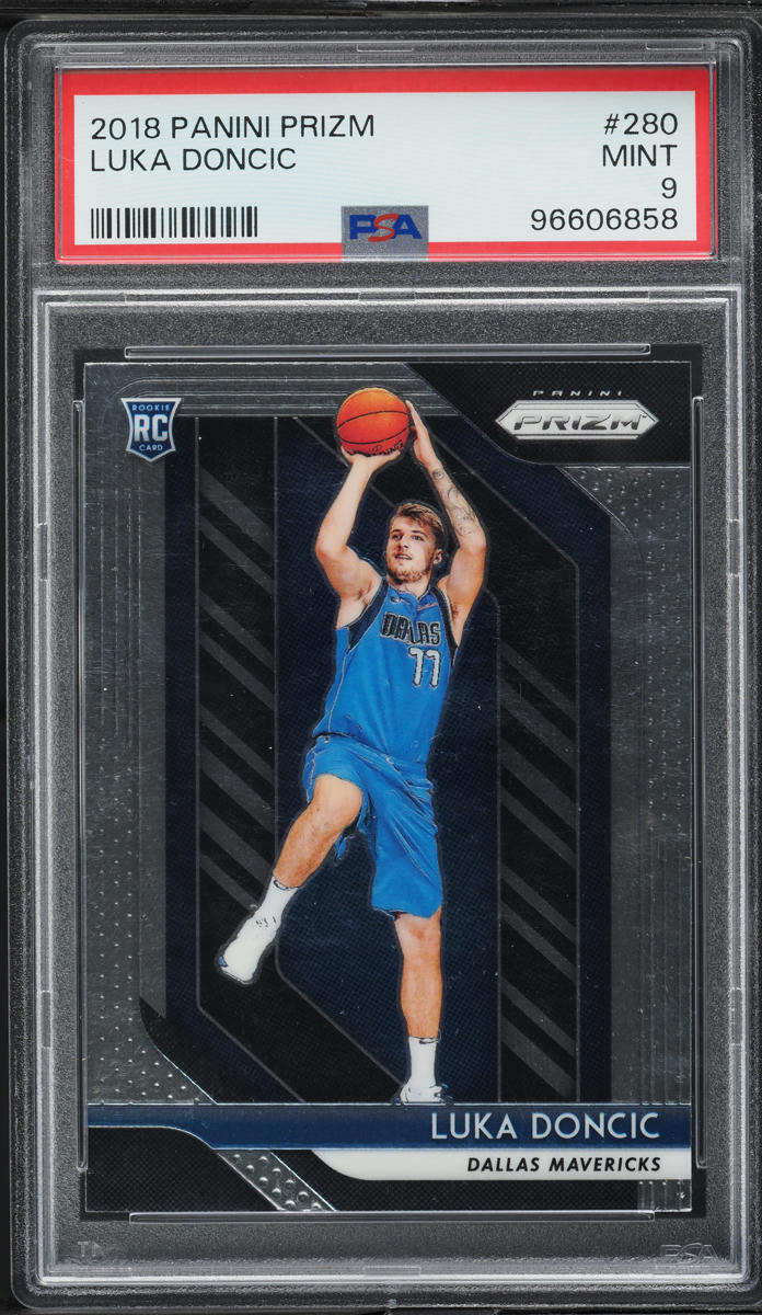 2018 Panini Prizm Luka Doncic ROOKIE #280 PSA 9 MINT
