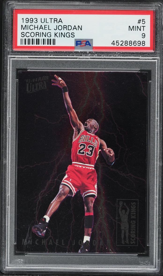 1993 Ultra Scoring Kings Michael Jordan #5 PSA 9 MINT